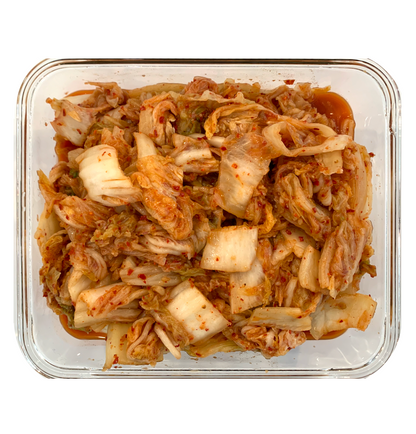 [Ref/Glass] Fuji apple Kimchi fresh slices 🌶