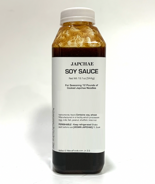 [Ref] Japchae soy sauce for seasoning glass noodles 19.1oz (544g)