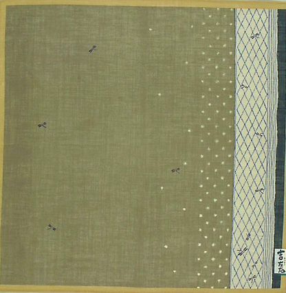 Japanese cotton handkerchief - Dragonflies (3 colors)