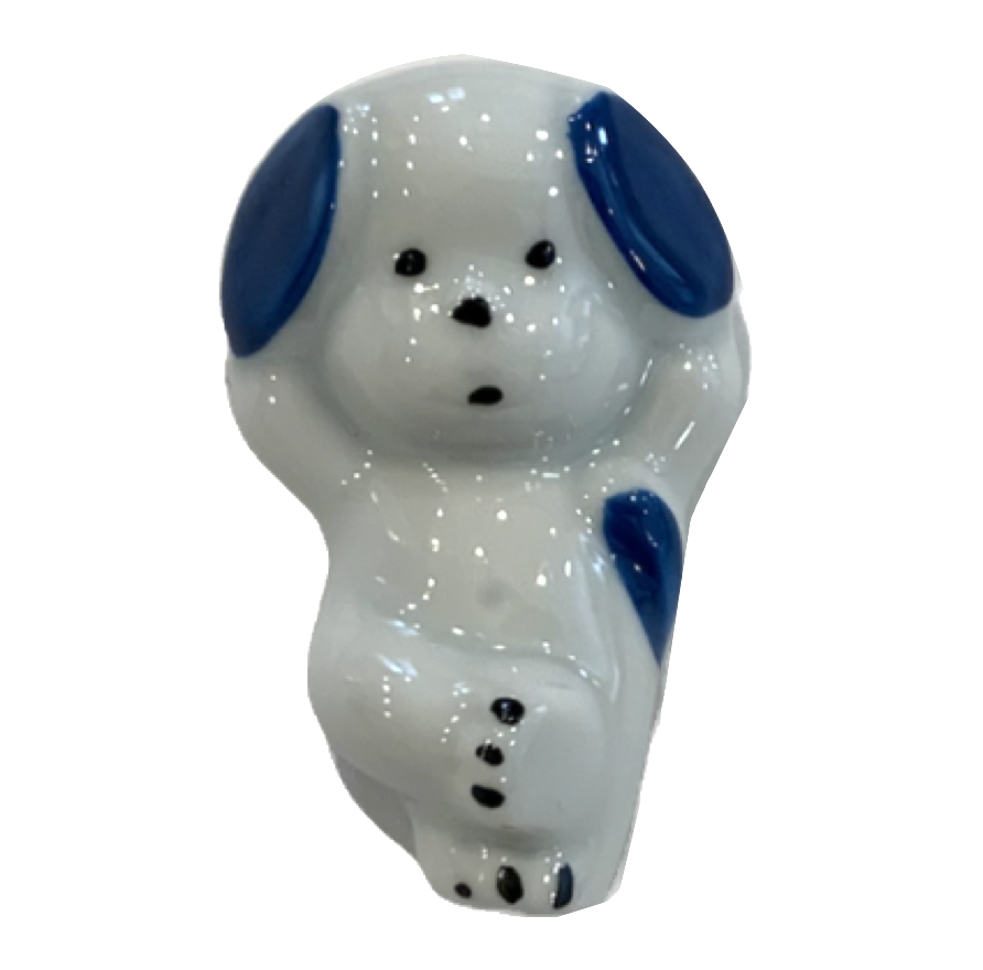 Chopstick rest - dog