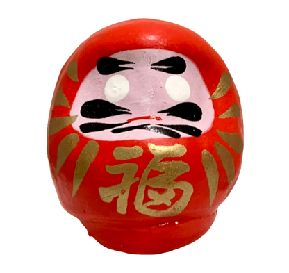 Daruma doll & omikuji (fortune slip)