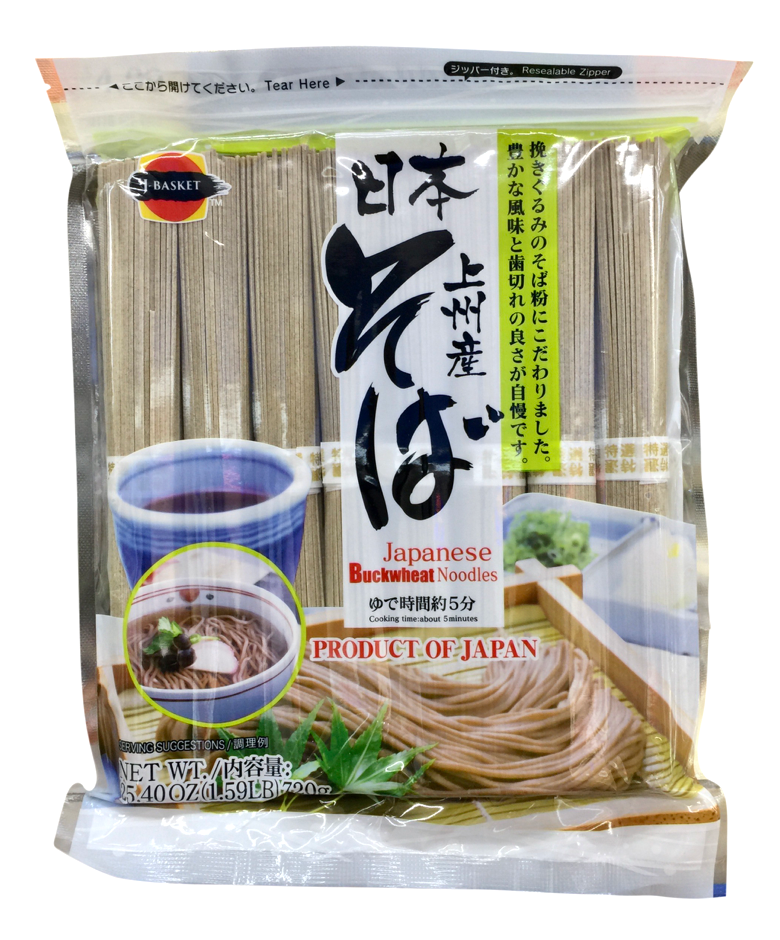 J-Basket zaru soba (buckwheat noodle) 720g